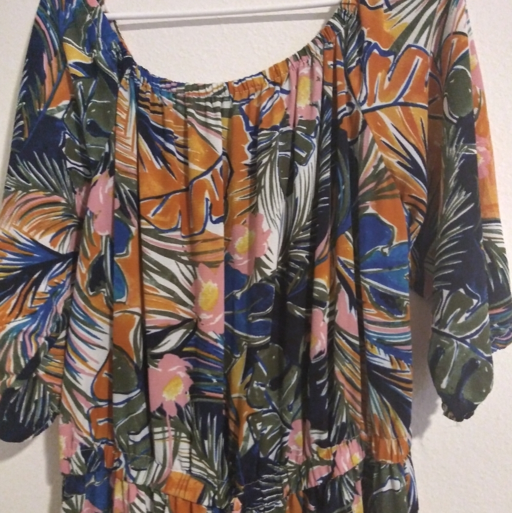 Long pants romper